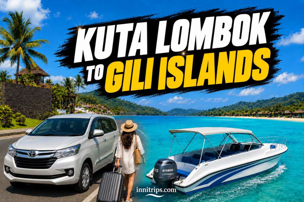 Kuta Lombok to Gili Islands Private Transfer English cover image