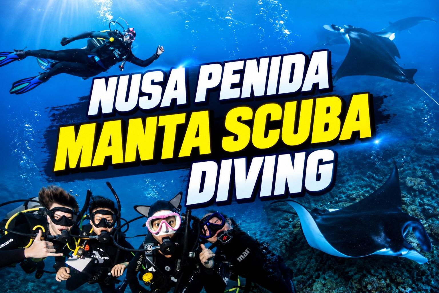 Nusa Penida Manta Scuba Diving