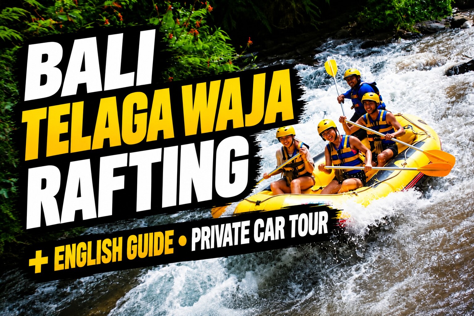 Telaga Waja Rafting & Private Car Tour