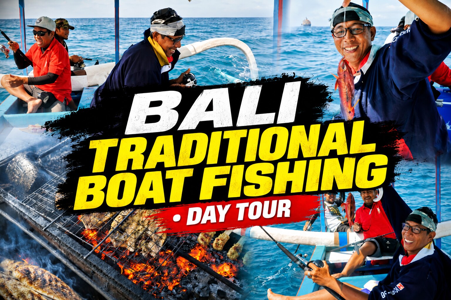 Bali Traditional Boat Fishing Tour