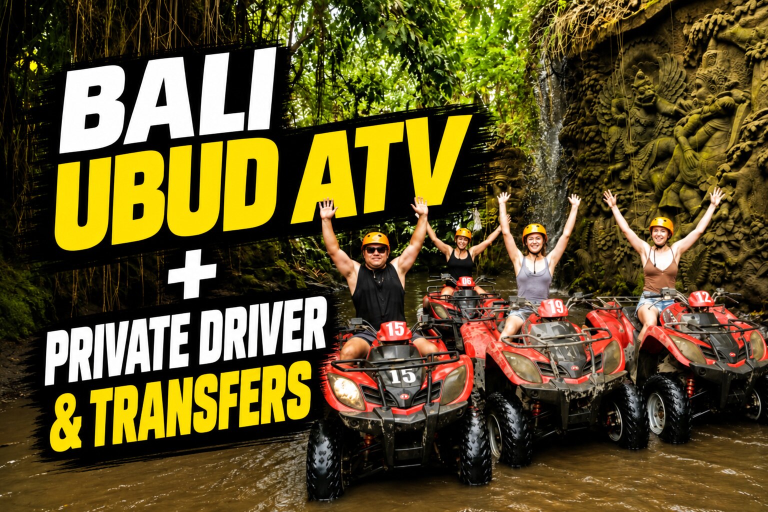 Ubud ATV with Private Transfers