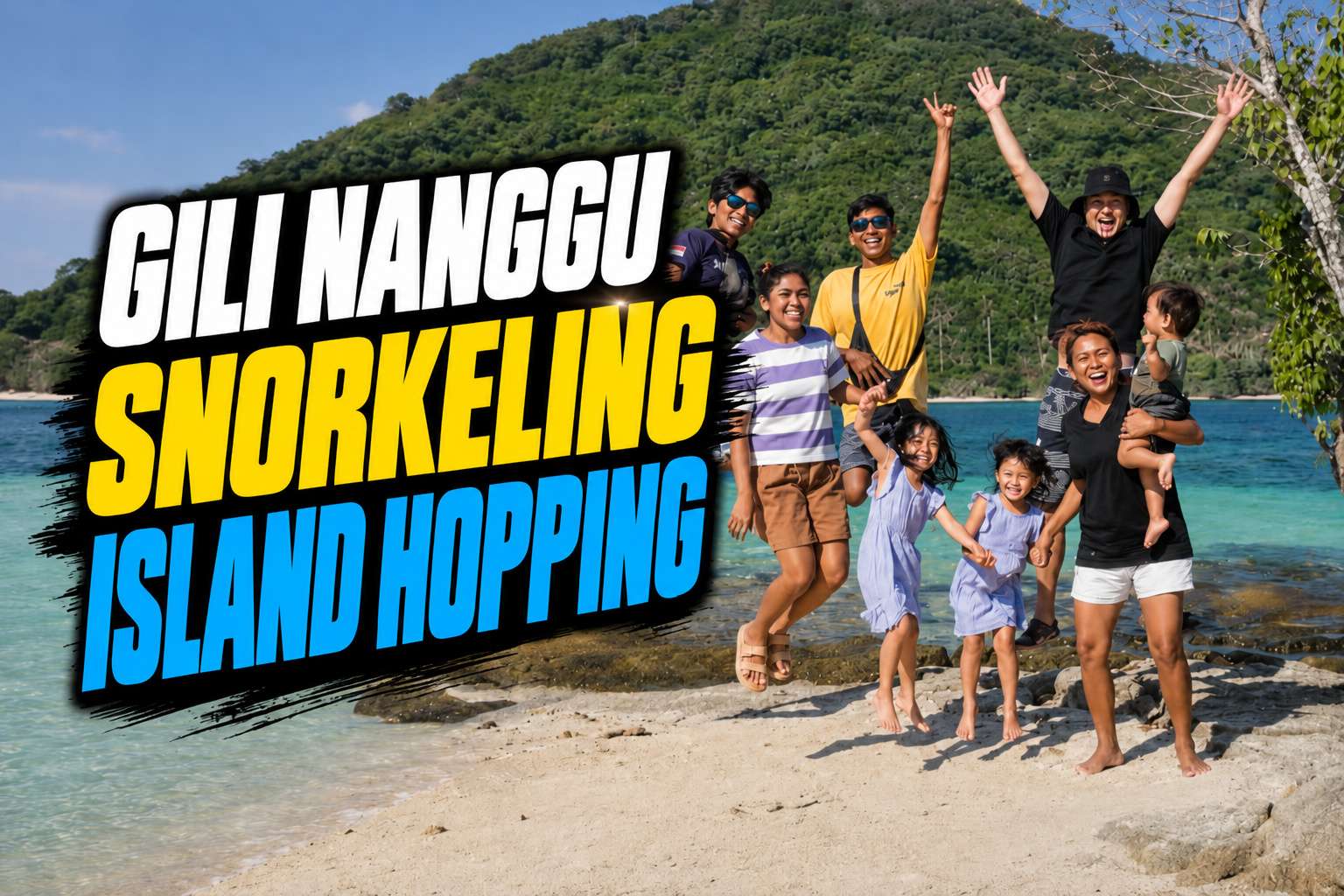 Gili Nanggu 4-Island Private Snorkeling Tour · English tour cover