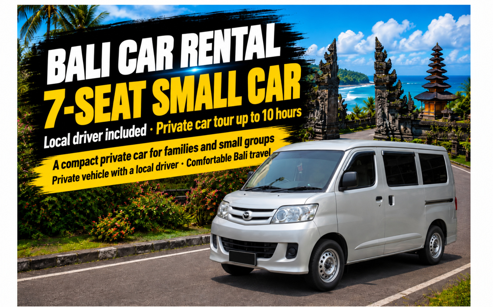 Bali 7 Seat Car Rental
