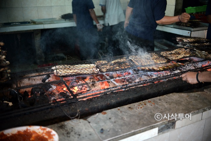 Charcoal grill preparation