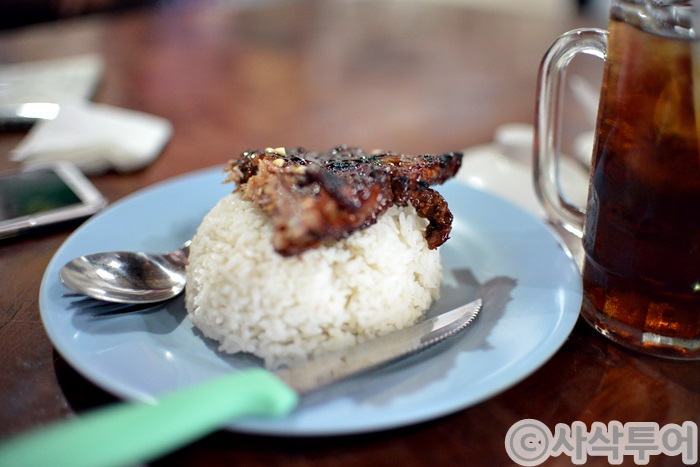 Rice plate from the original visit
