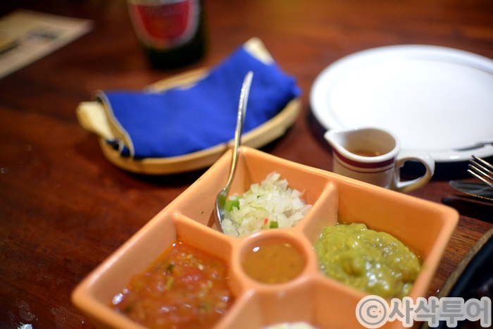 Fajita accompaniments