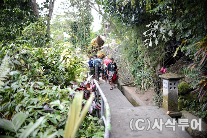 Goa Gajah — Elephant Cave — views and visitor photographs 10