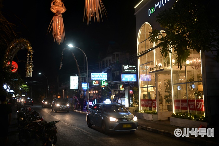 Seminyak Shopping Streets — shops and displays 3