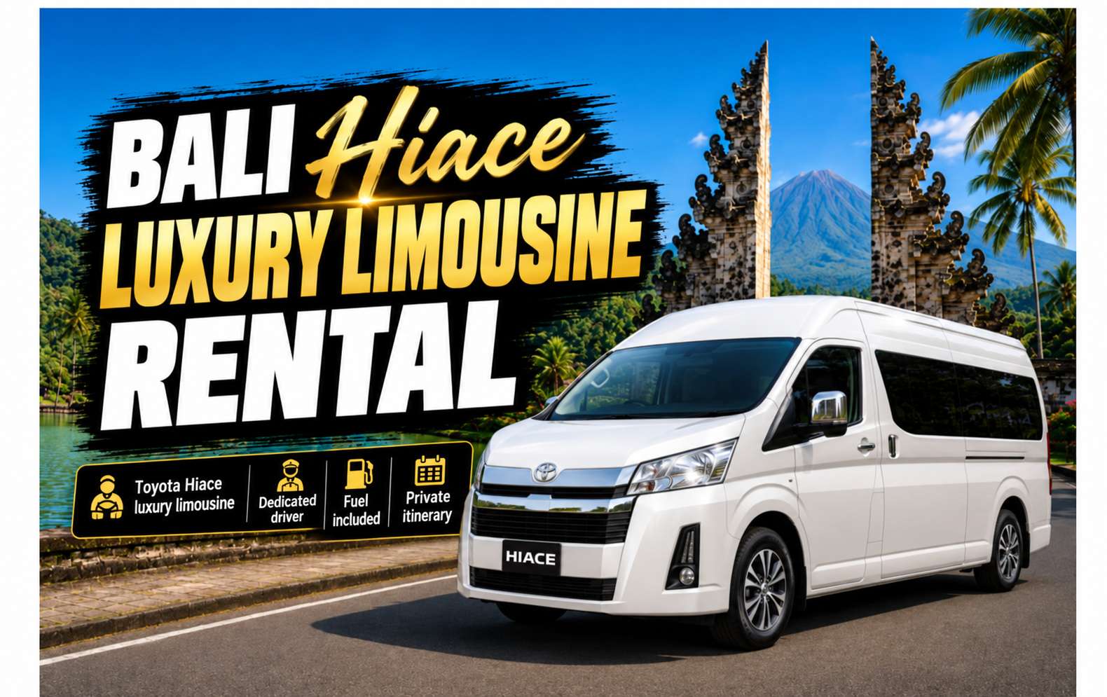 Bali Luxury Hiace Rental