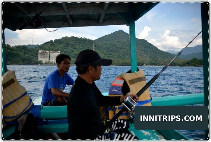Trolling near Malimbu · Lombok fishing photo 6