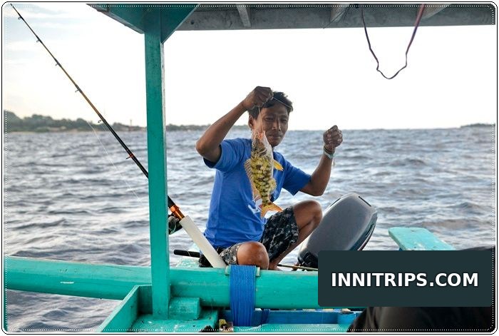 Catch photos and return · Lombok fishing photo 21