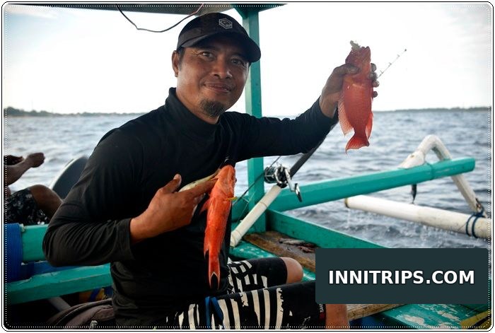 Catch photos and return · Lombok fishing photo 22