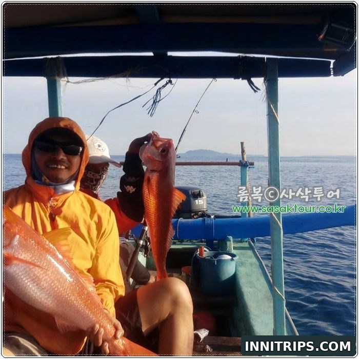 Catch photos and return · Lombok fishing photo 23