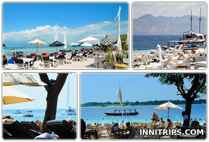 Beach restaurant lunch · Gili Trawangan tour photo 5