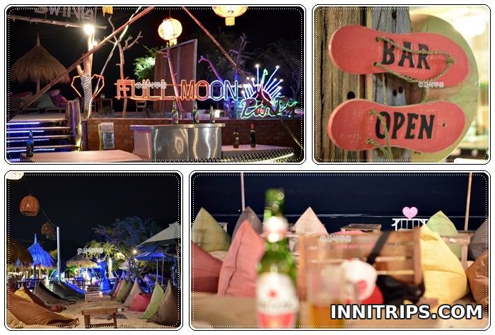 Dinner at a beach restaurant · Gili Trawangan tour photo 16