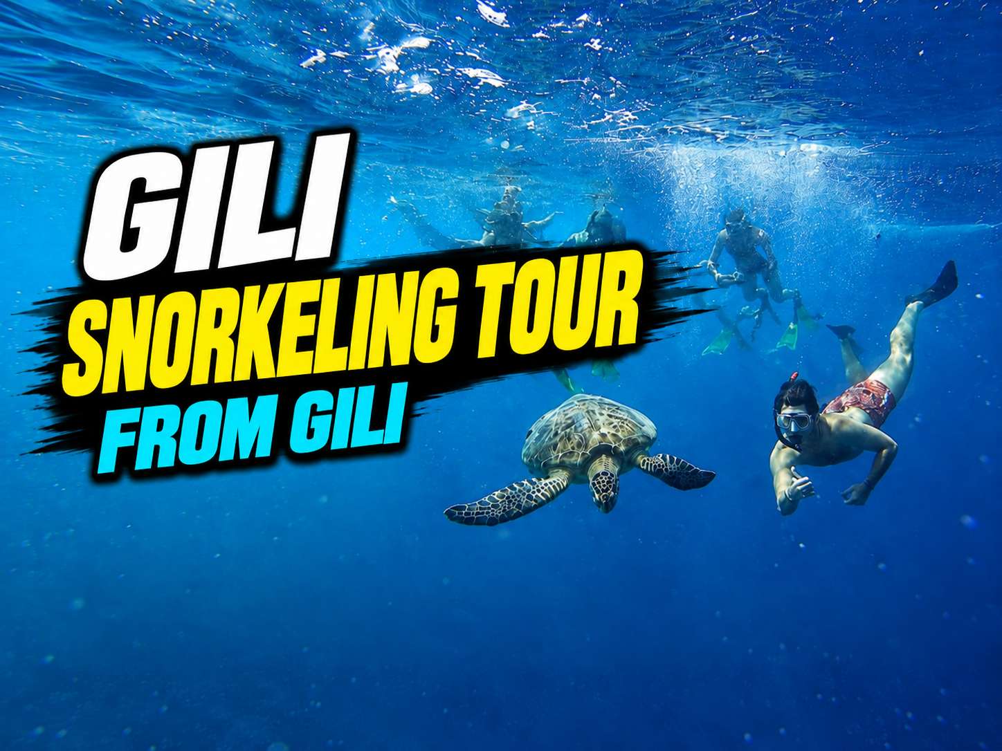 Gili Islands Snorkeling Day Tour from Gili Trawangan
