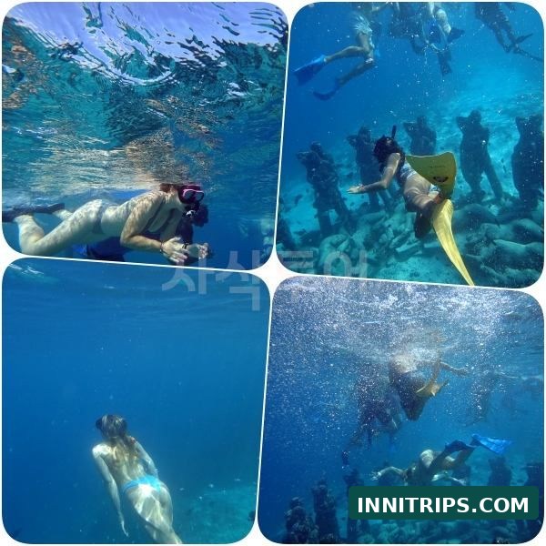 Second stop · Gili Meno underwater statues · photo 29