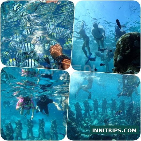Second stop · Gili Meno underwater statues · photo 30