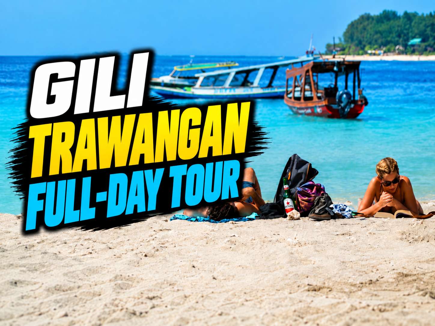 Gili Trawangan Full-Day Speedboat & Snorkeling Tour · English tour cover