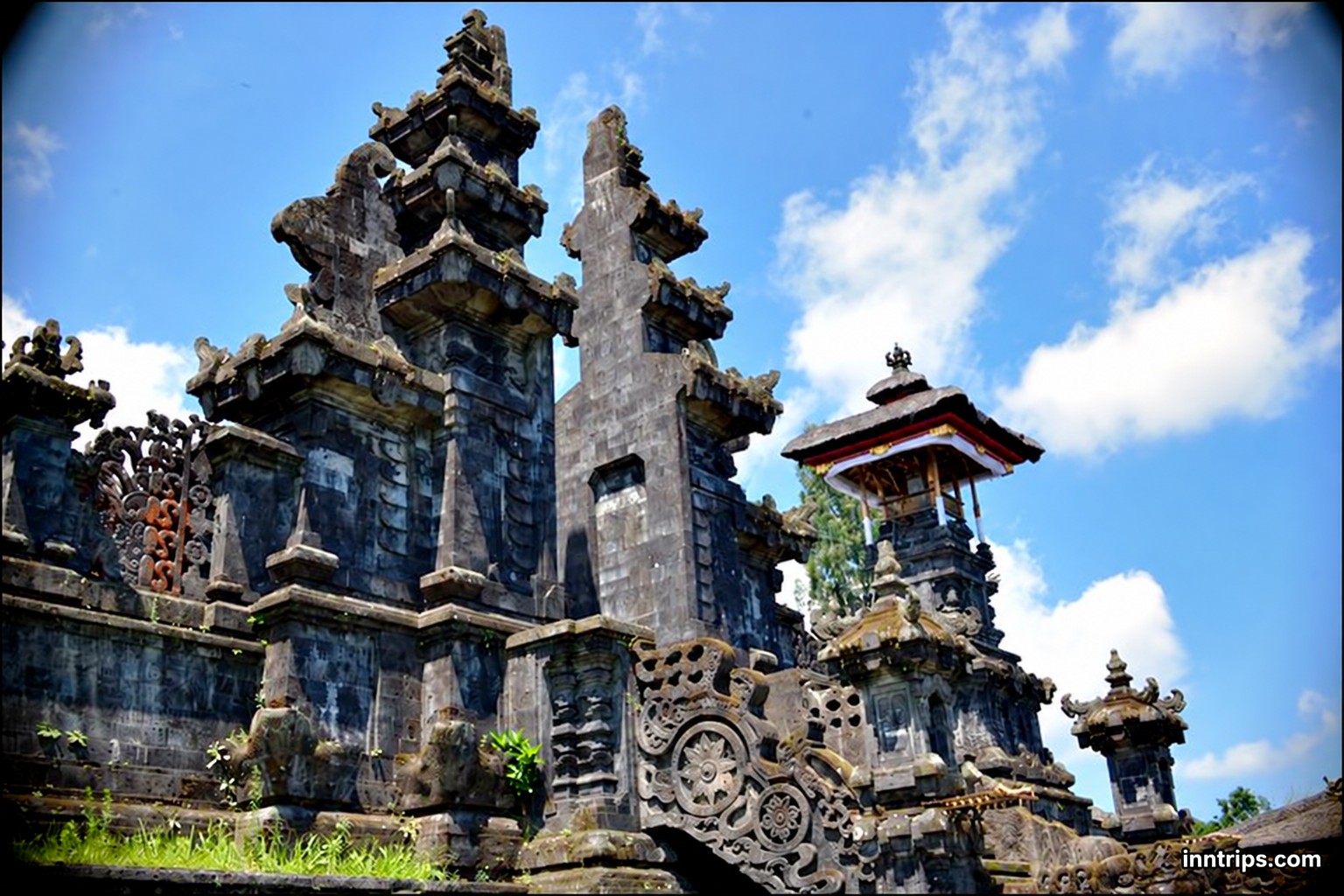 Besakih’s traditional temple gateways