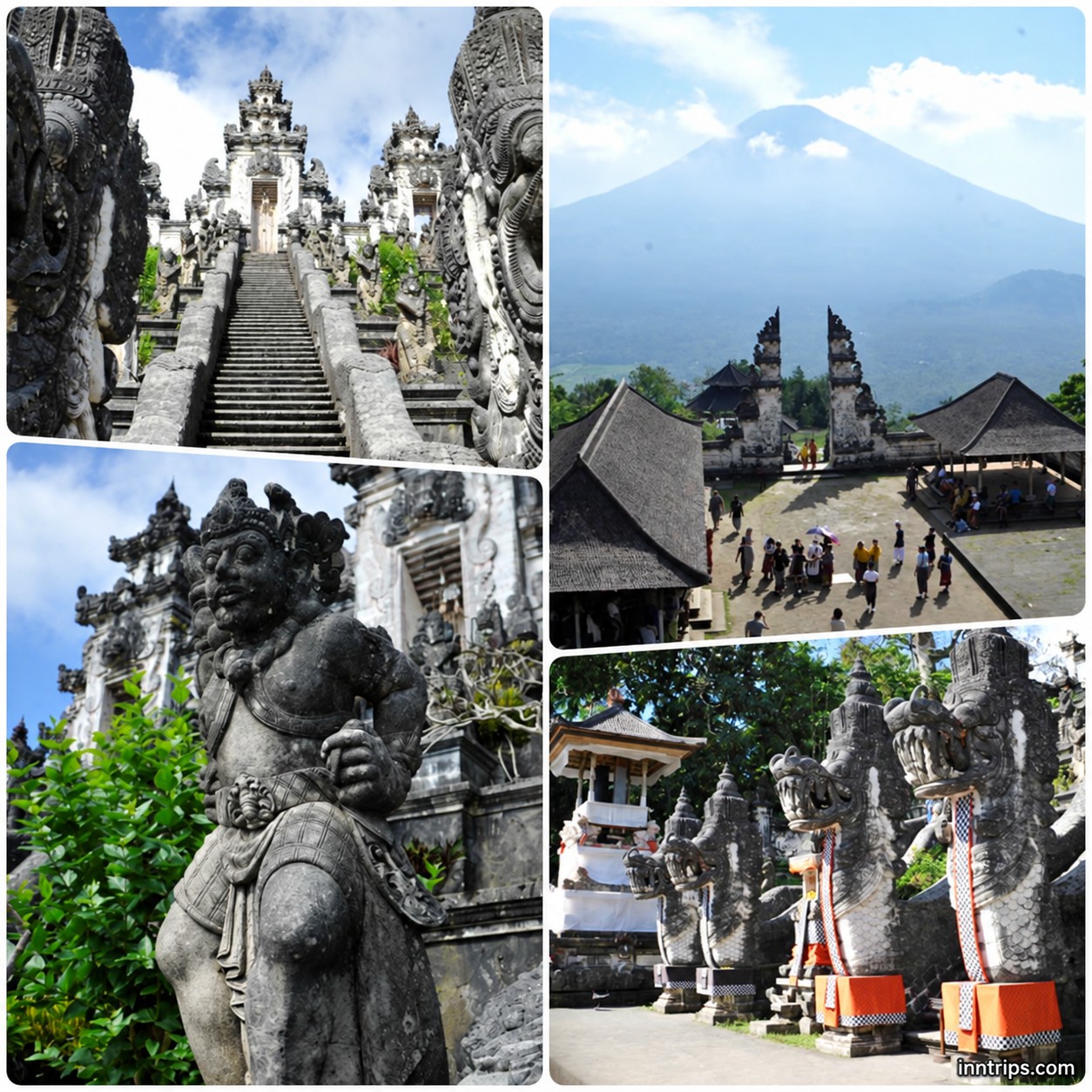 Lempuyang Temple architecture and stairways