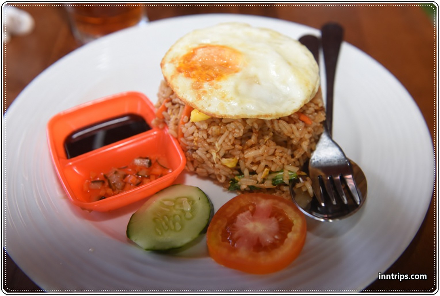 Pause for an island meal