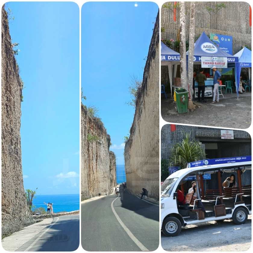 Travel between sea views and limestone walls