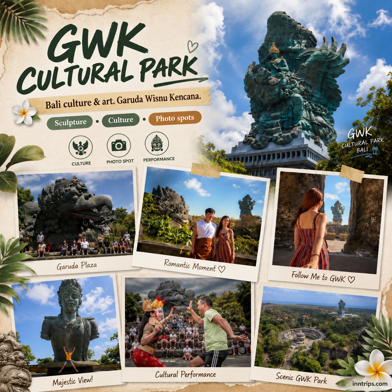 Explore Bali’s monumental sculpture park