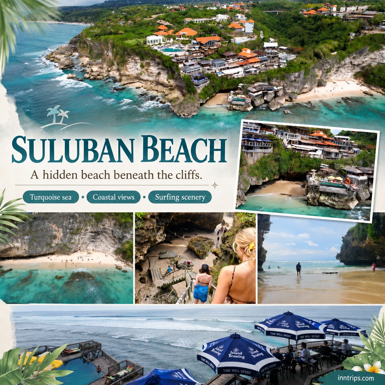 Discover the coastline beneath the cliffs