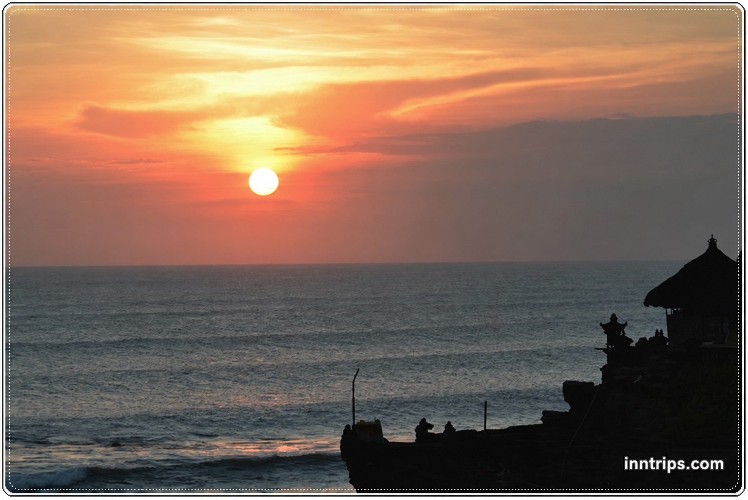 Watch the day fade over the ocean