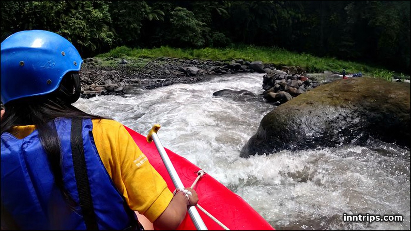 Ride the Telaga Waja rapids