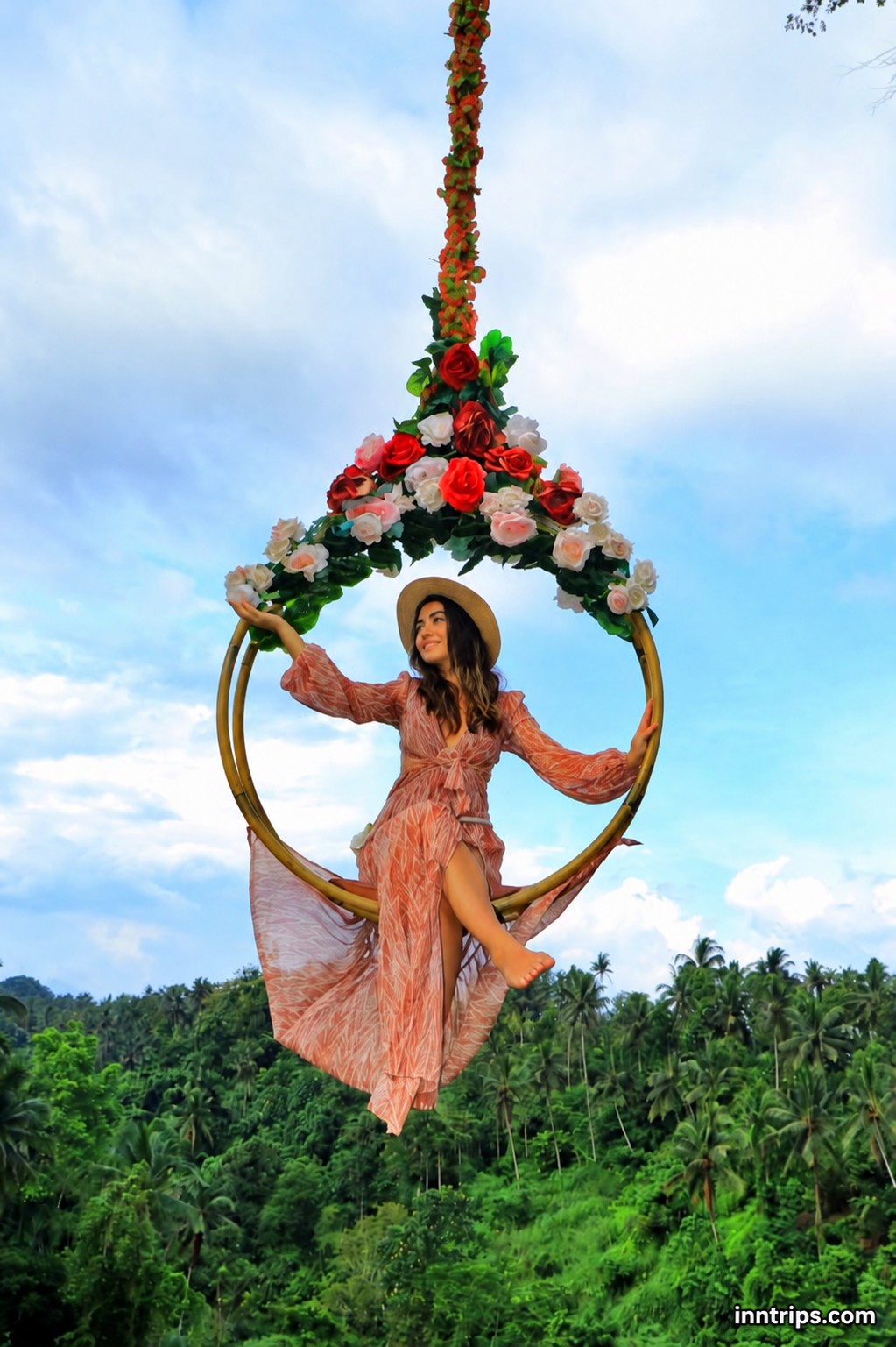 Aloha Ubud photo setting overlooking the greenery