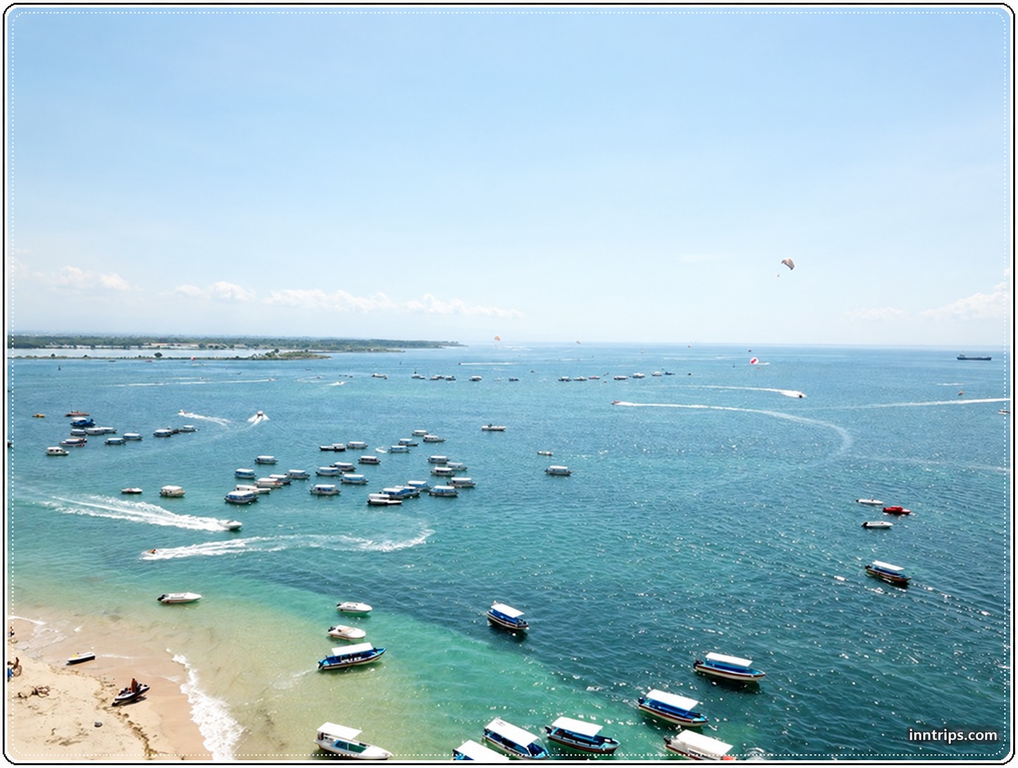 Arrive at Bali’s water-sports hub
