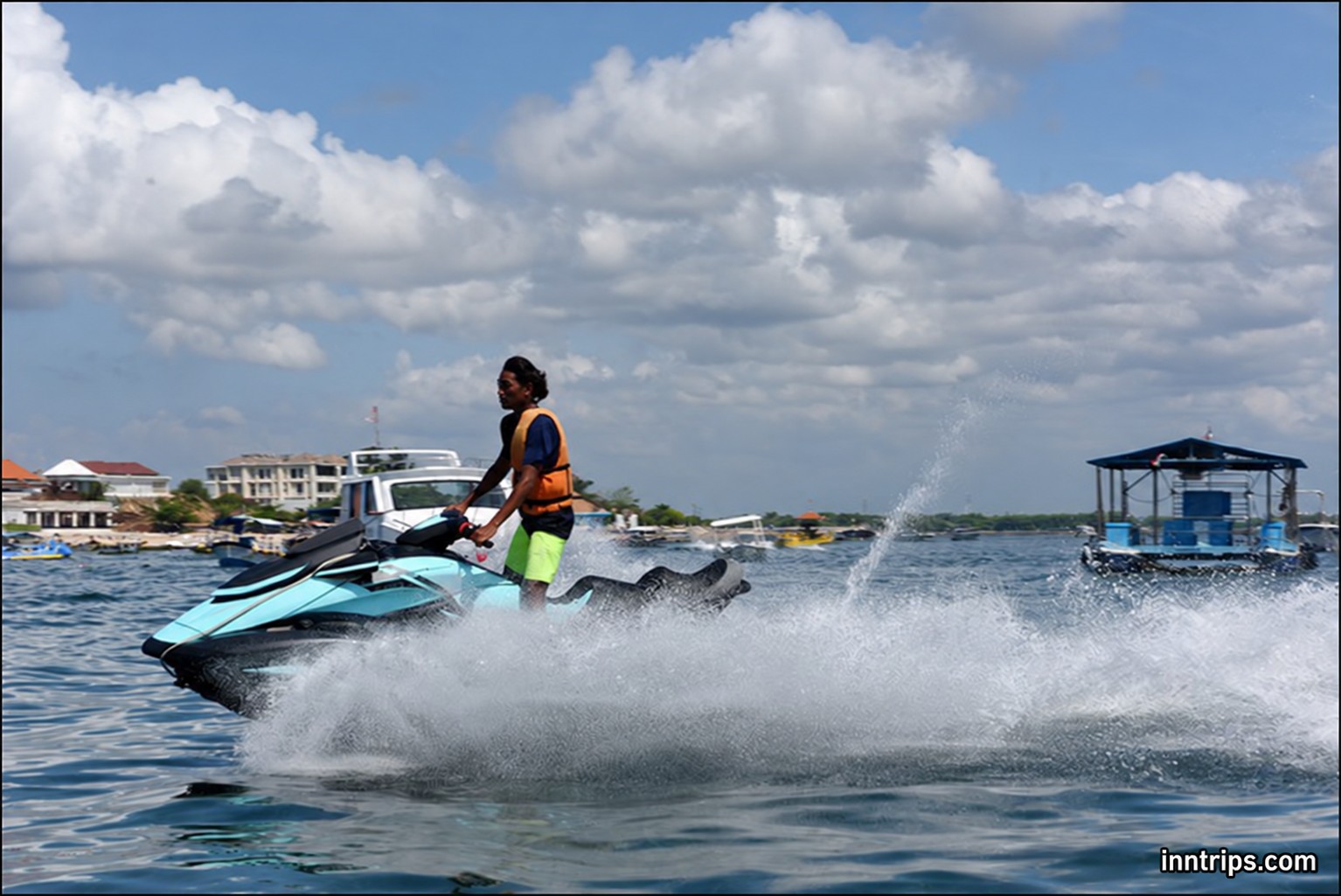 Jet-ski action at Benoa