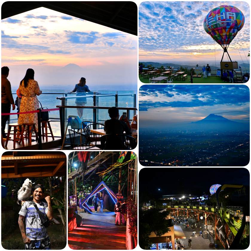 HeHa Sky View sunset and hotel return — Yogyakarta tour photo