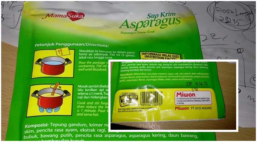 Asparagus Soup Mix — Grocery Find — original shopping photographs 1
