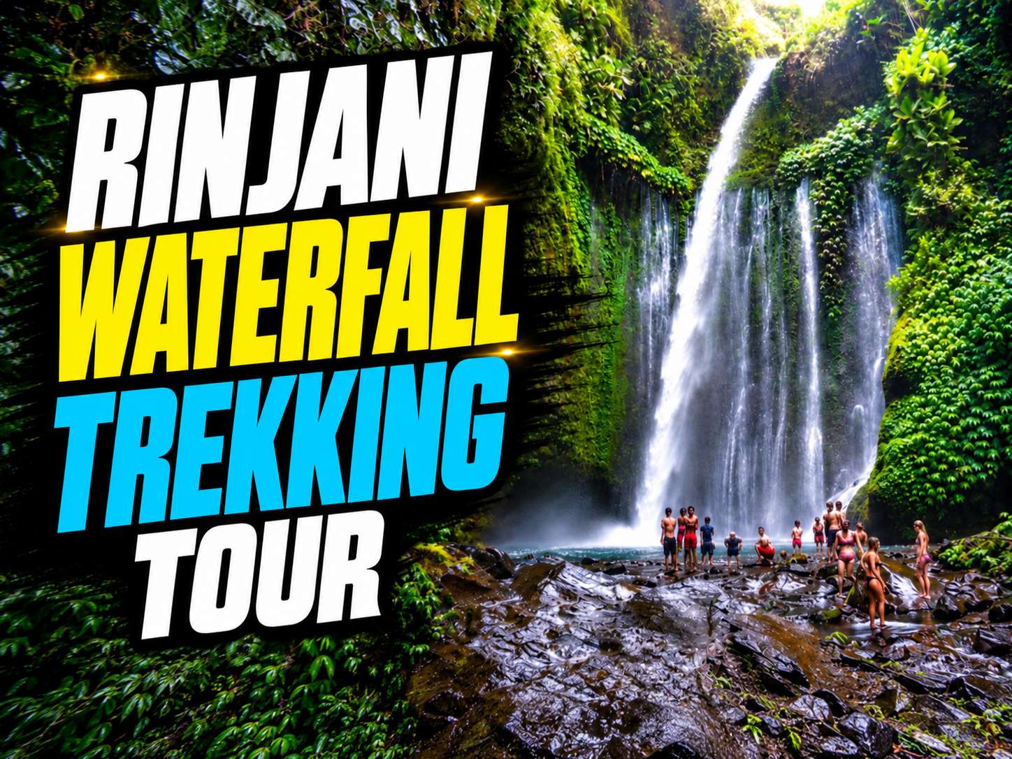 North Lombok Waterfall Tour · Sendang Gile & Tiu Kelep · English tour cover