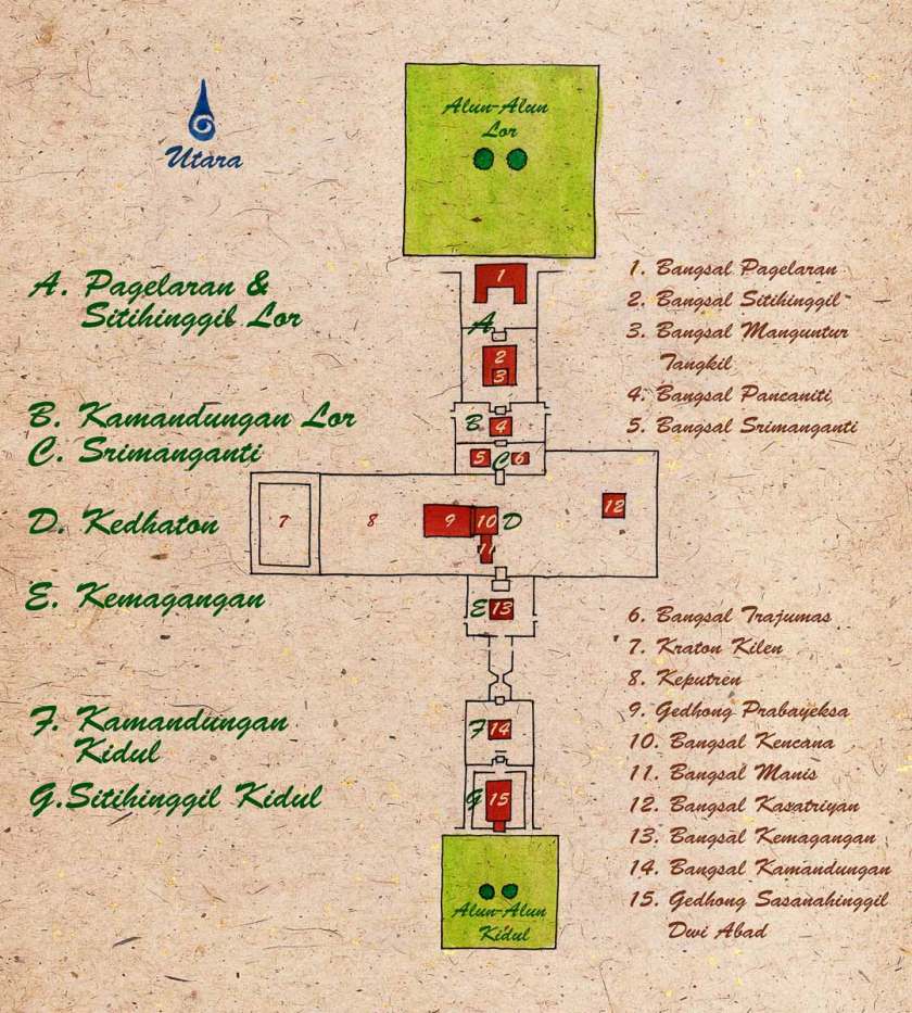 Kraton Yogyakarta — Sultan’s Palace — original visitor photograph 3