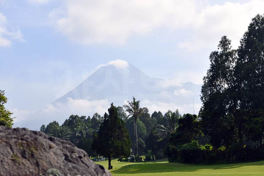 Merapi Golf Yogyakarta — original course and clubhouse photograph 18