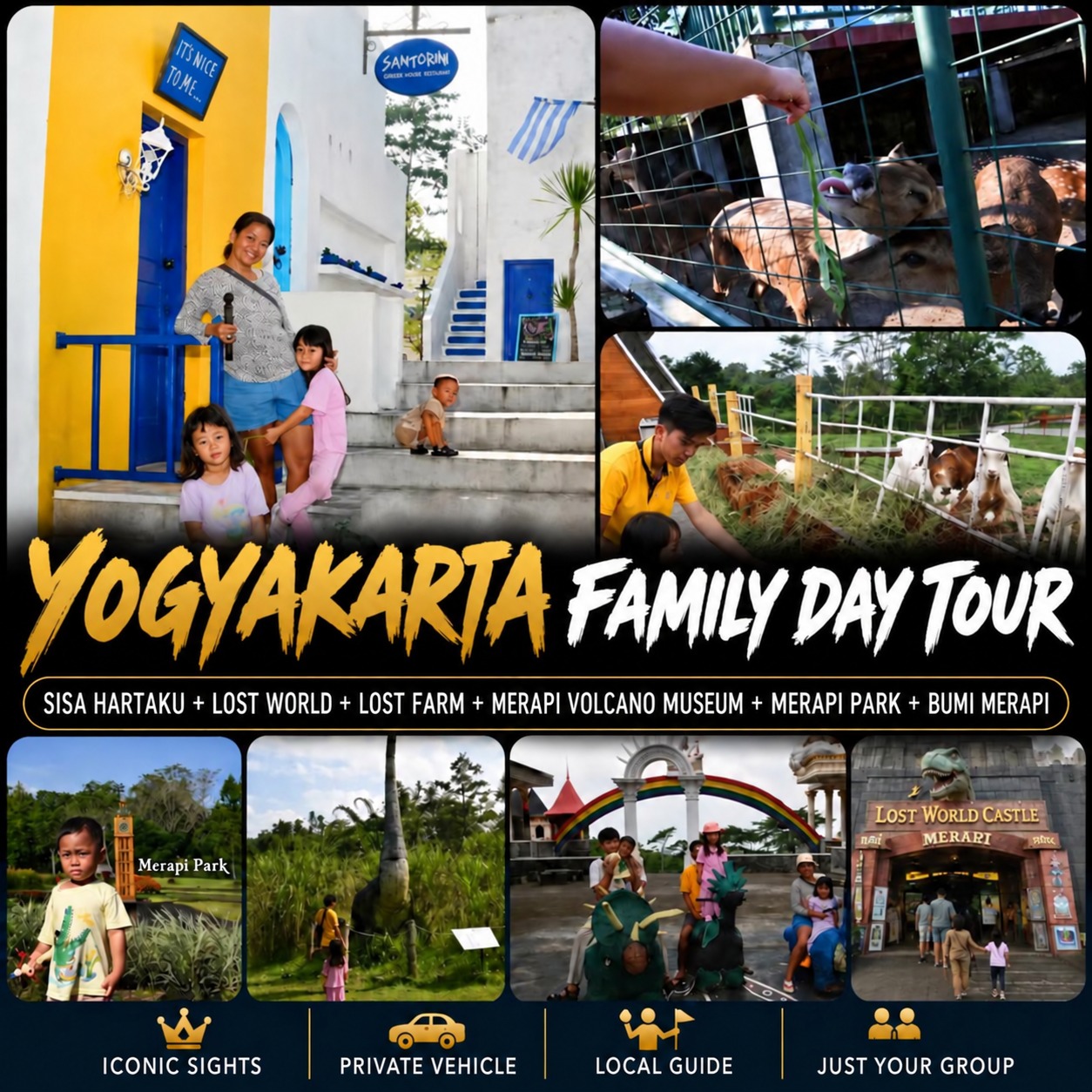 Yogyakarta Family Merapi Discovery English tour poster